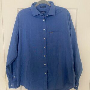 Faconnable Blue Button Down